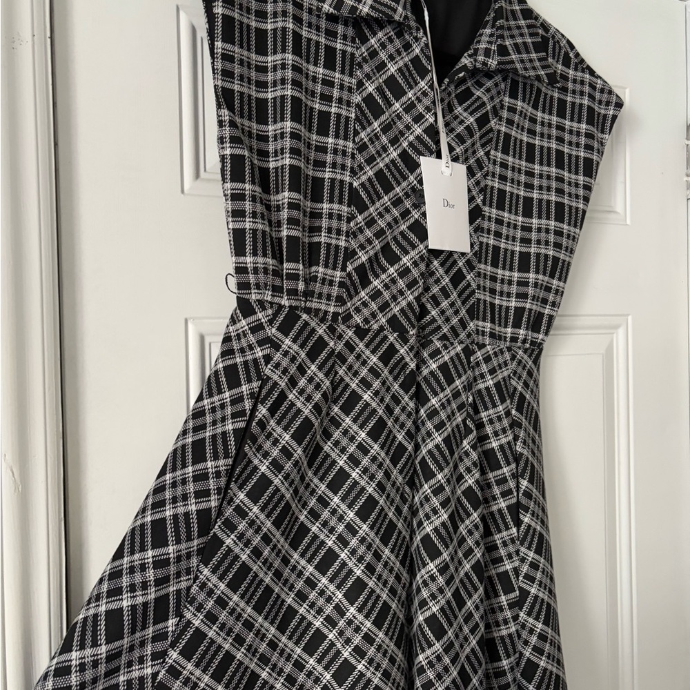 Christian Dior Virgin Wool Long Dress - Picture 3 of 3